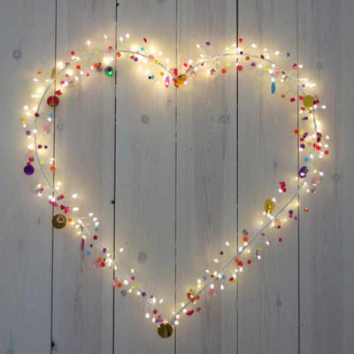 Jewell Heart Light 40cm