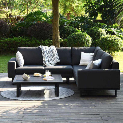 Kennack Corner Sofa Group Charcoal - NEST & FLOWERS