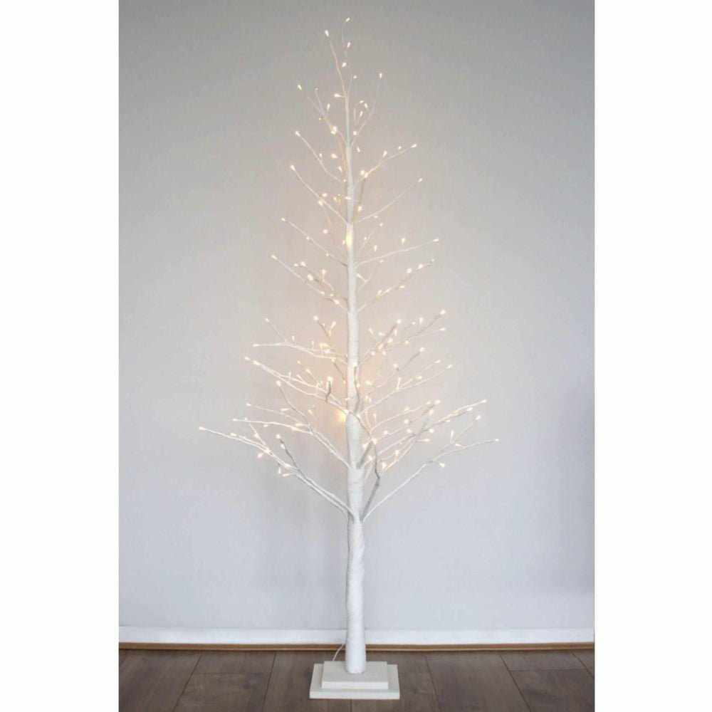 Large White LED Tree - NEST & FLOWERS