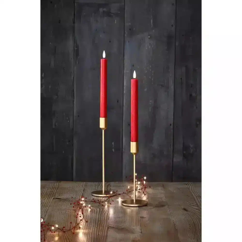 LED Chandelier Candles Red - NEST & FLOWERS