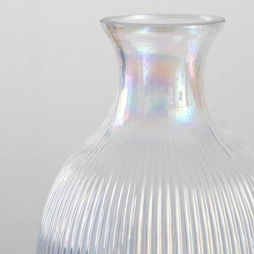 VASES/ PLANTERS - Lustro Glass Vase Clear Large