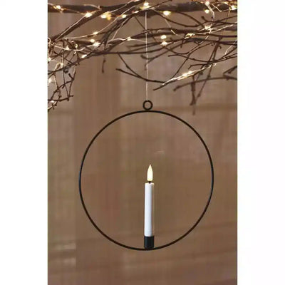 Mini Candle Ring Black - NEST & FLOWERS