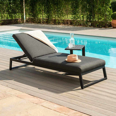 Penwith Sunlounger Charcoal