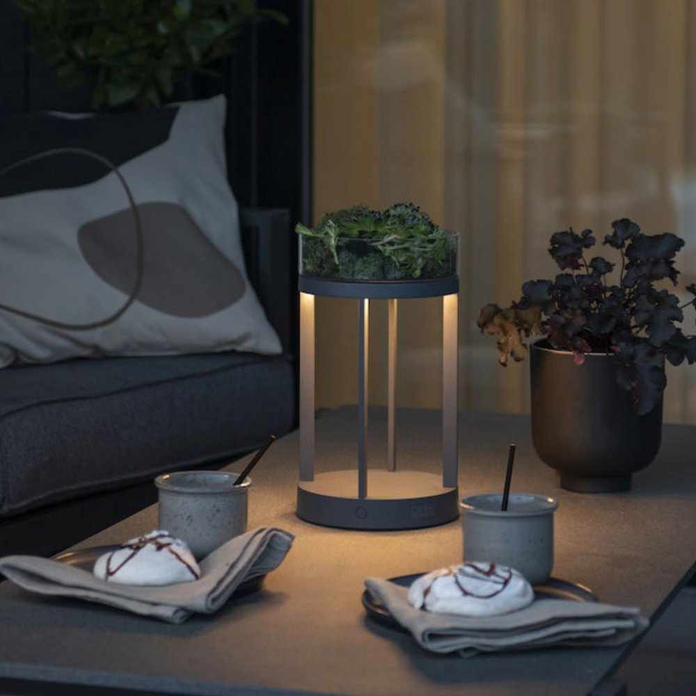 Pismo Re-chargeable Table Lamp Grey