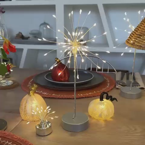 x24 Mini Table Starburst Silver
