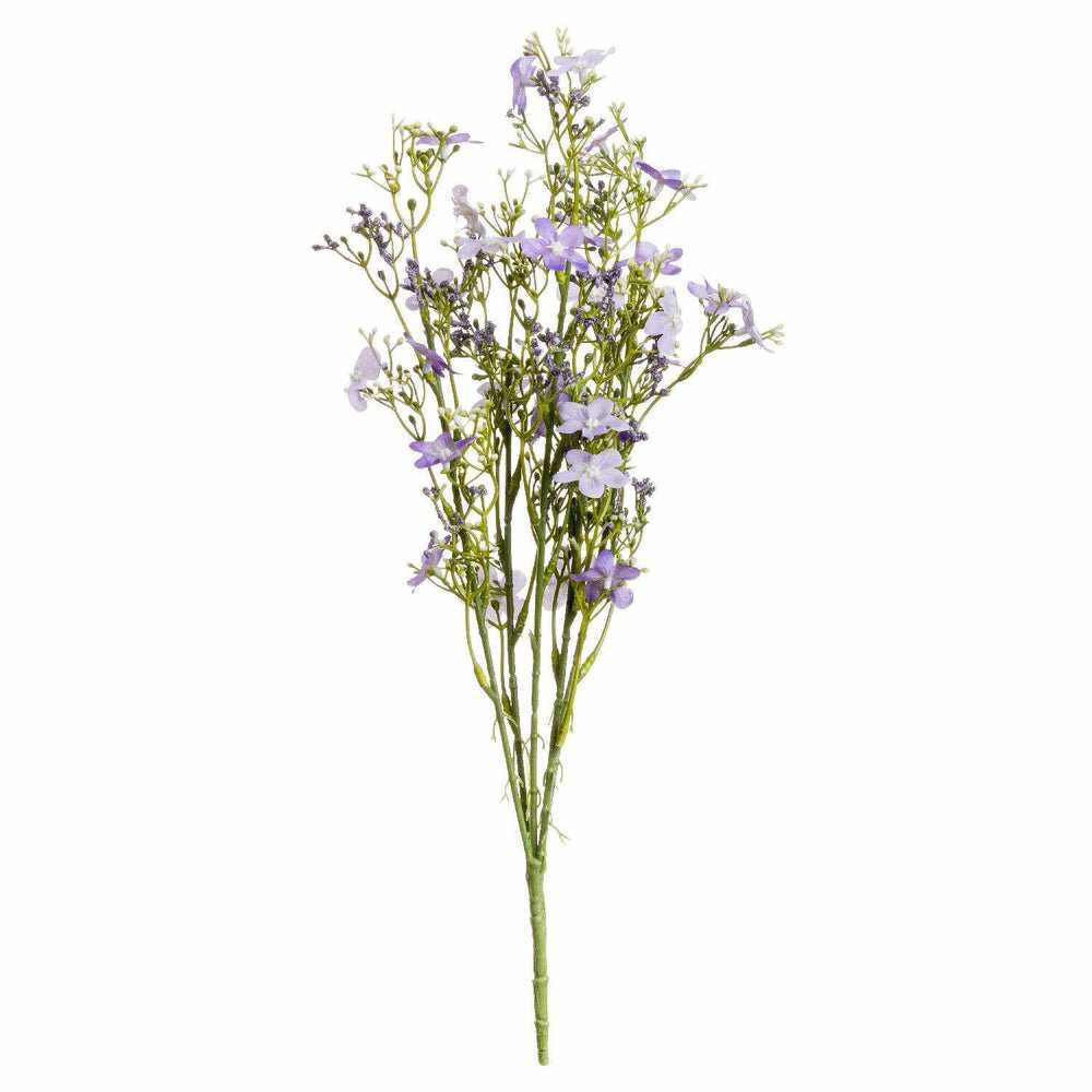 Purple Wild Flower Spray (x3 Stems)