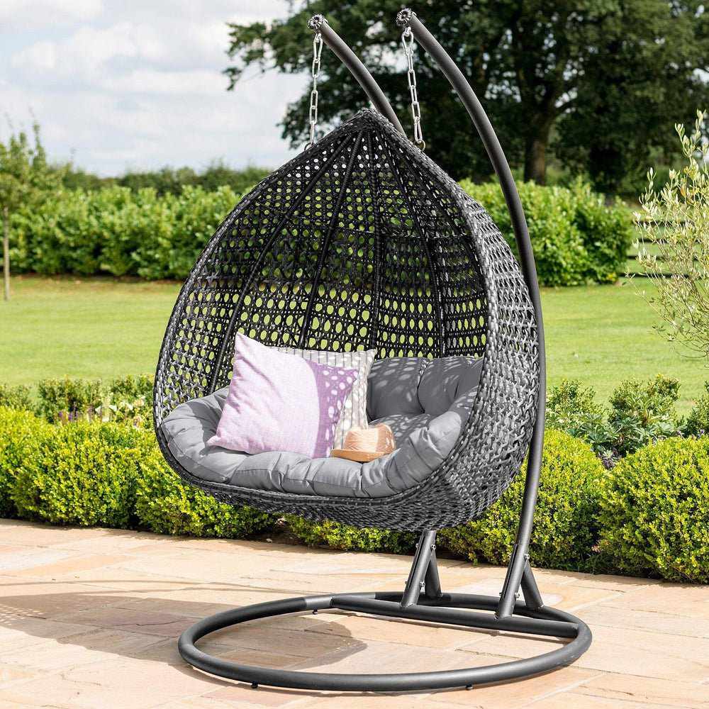 Roseland Double Hanging Chair Grey