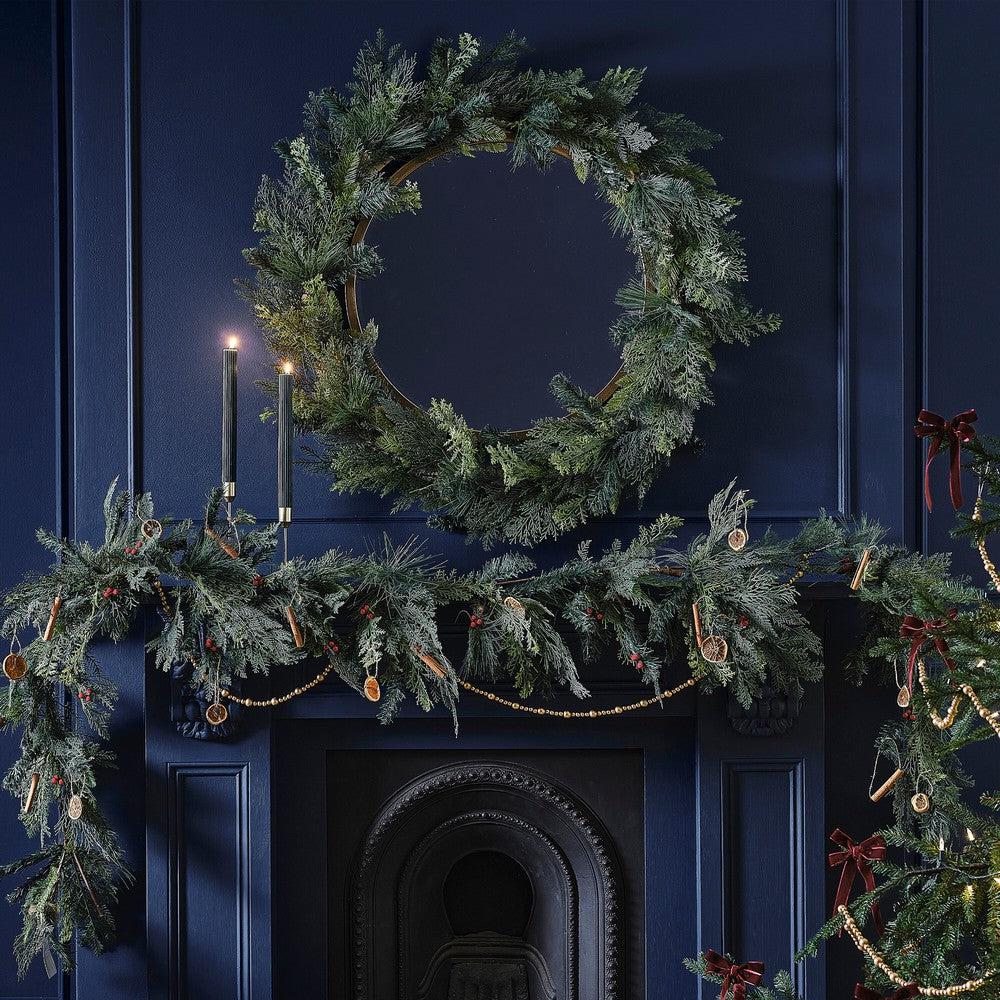 Christmas Foliage Wreath