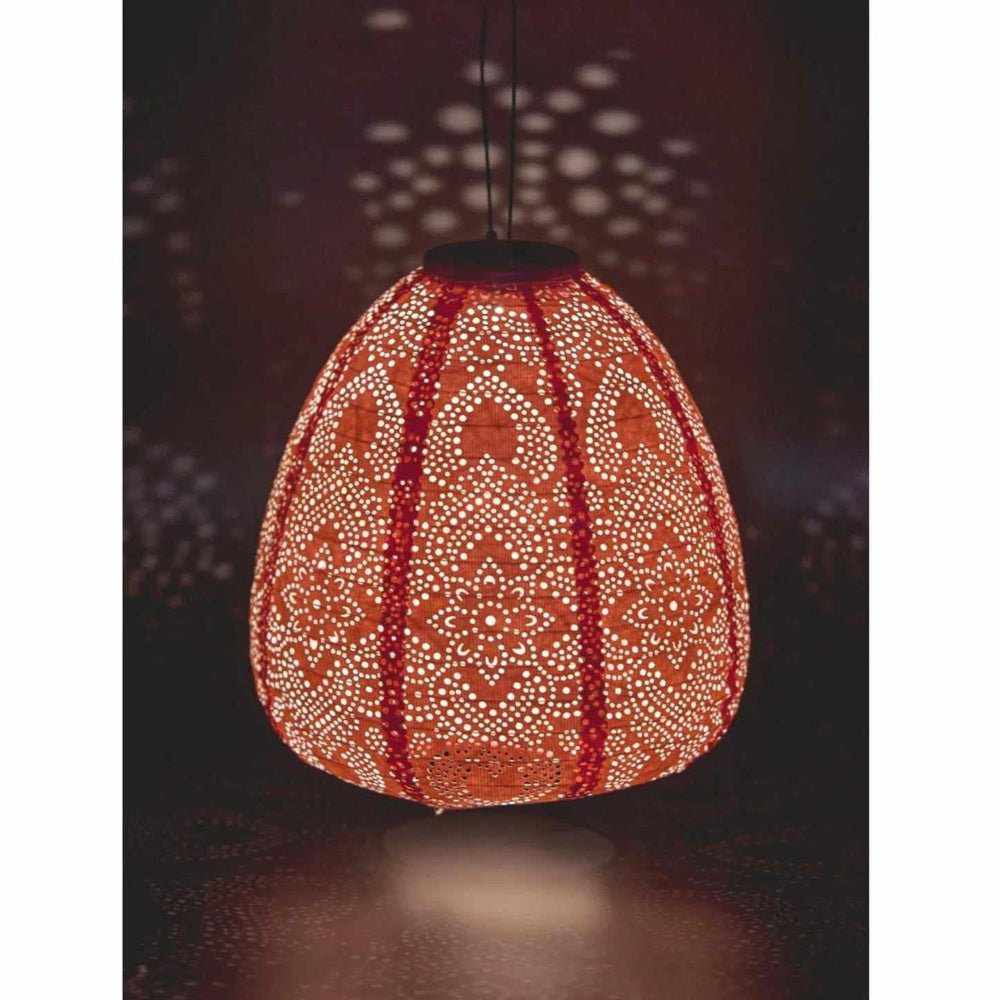 Solar Lantern Pumpkin Dome - NEST & FLOWERS