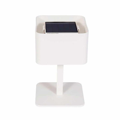 Solar Table Light Square White