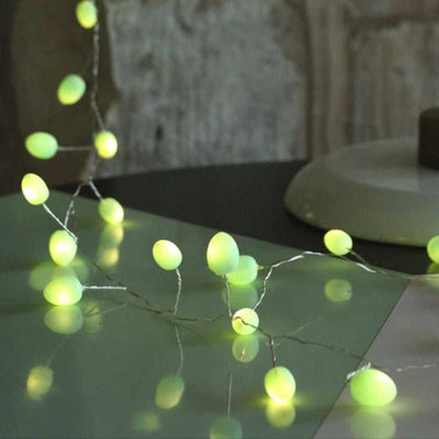 Teardrop String Lights Mint - NEST & FLOWERS