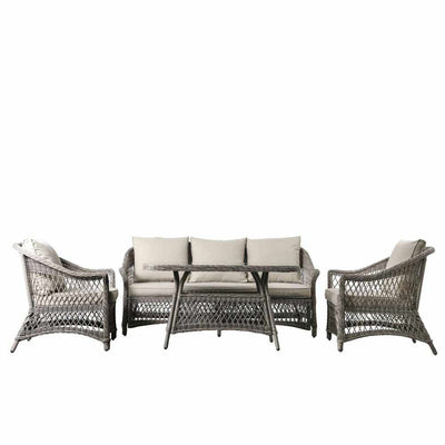 Waterford Country Sofa Dining Set Stone