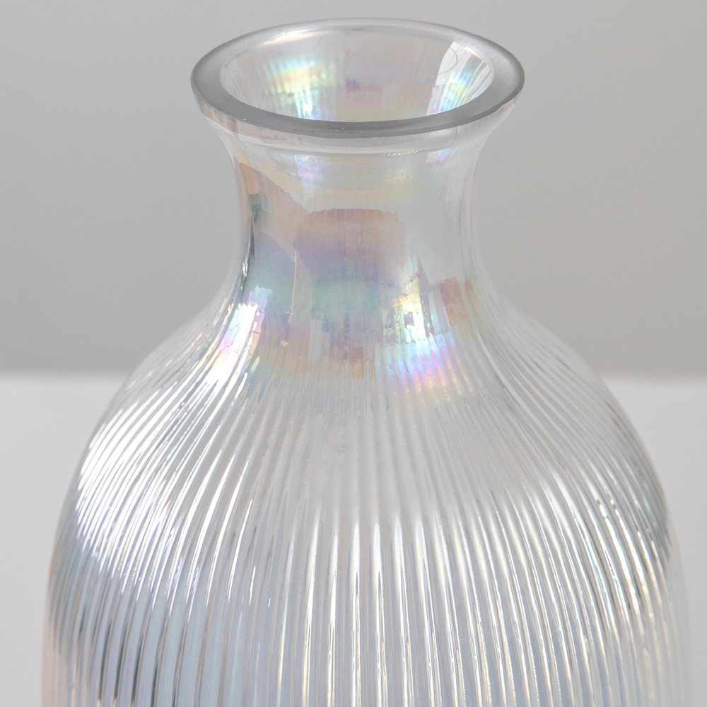 VASES/ PLANTERS - X2 Lustro Glass Vases Clear