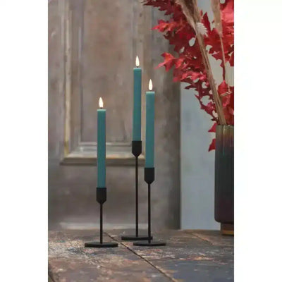 x3 Candle Stands Black - NEST & FLOWERS