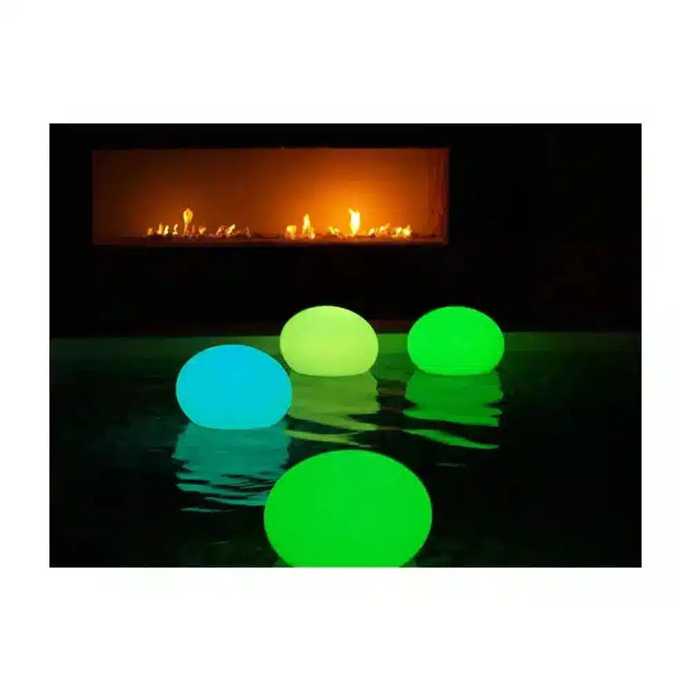 X3 Giant Solar Re-Chargeable Pebble Lamps