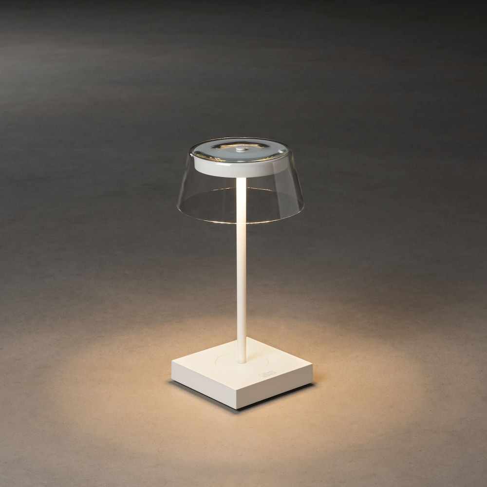 X4 Tourmaline Re-chargeable Table Lamps White