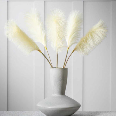 Large White Feathers in a Vase · Creative Fabrica