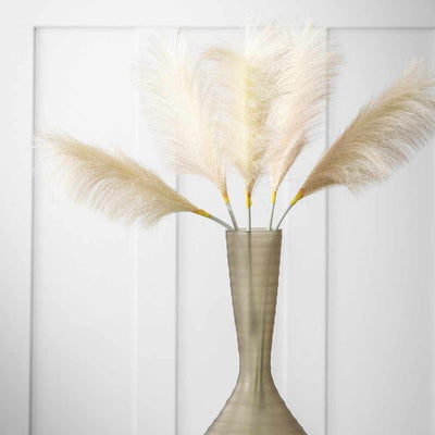 PLANTS - X5 Soft Feather Stem Natural