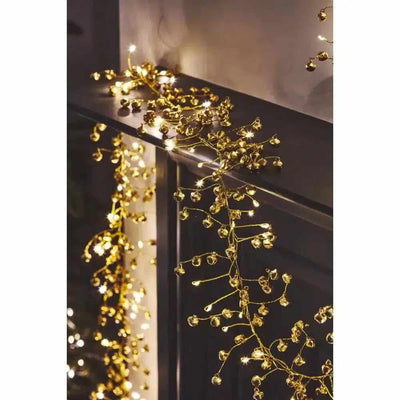 x6 Golden Bells Garland Lights - NEST & FLOWERS
