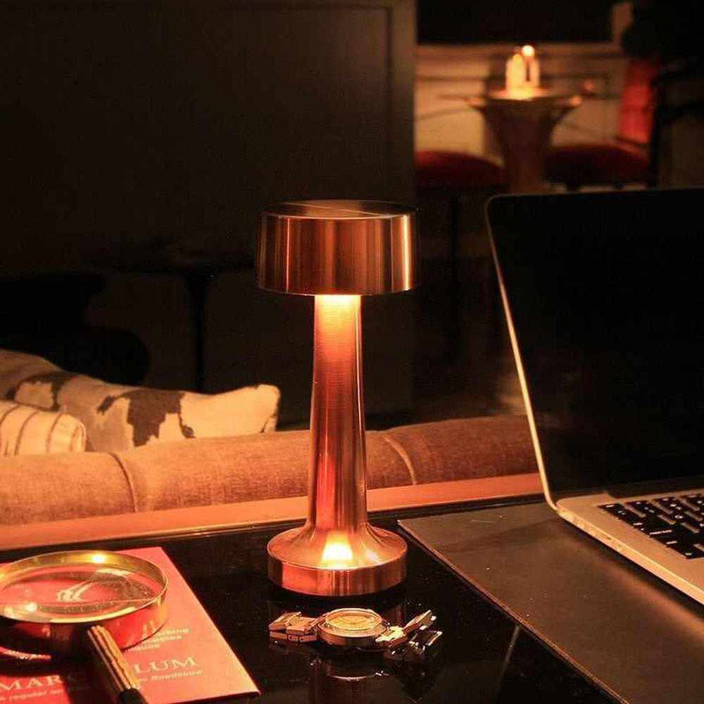 x6 Goshen Re-chargeable Table Lamps Rose Gold - NEST & FLOWERS