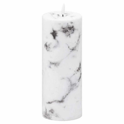 x6 LED Candles Marble - NEST & FLOWERS