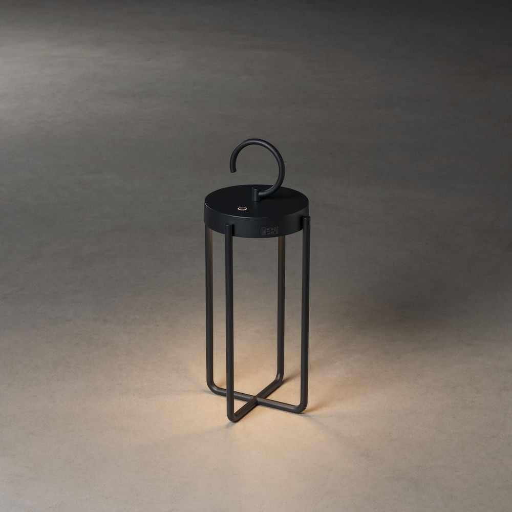 x6 Meyer Re-chargeable Lanterns Black - NEST & FLOWERS