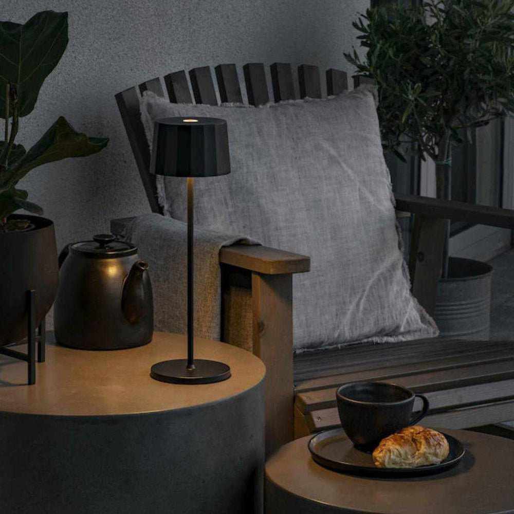 x6 Monica Re-chargeable Table Lamps Black - NEST & FLOWERS