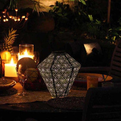 x6 Solar Lantern Diamonds - NEST & FLOWERS