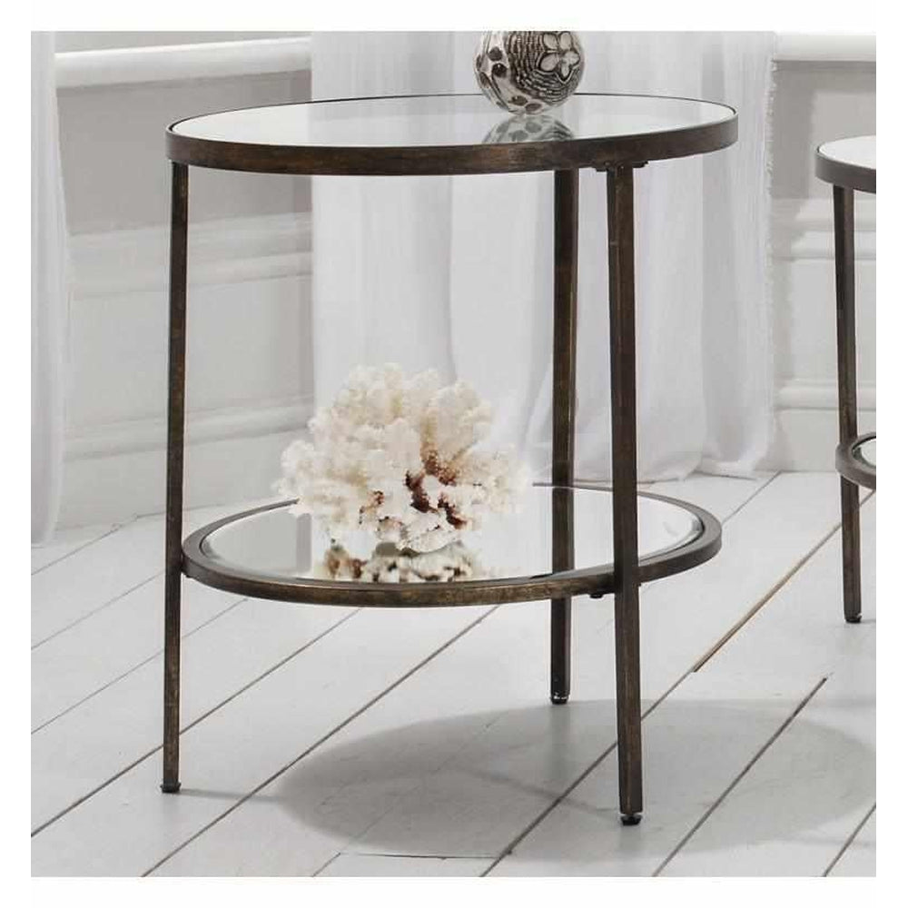 Hartford Side Table Bronze